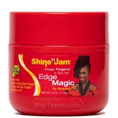 How Shine n Jam Edge Magic Can Enhance Your Wash and Go Hairstyle